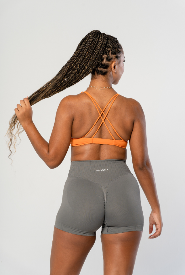 Elevate Twist crop - Tangerine