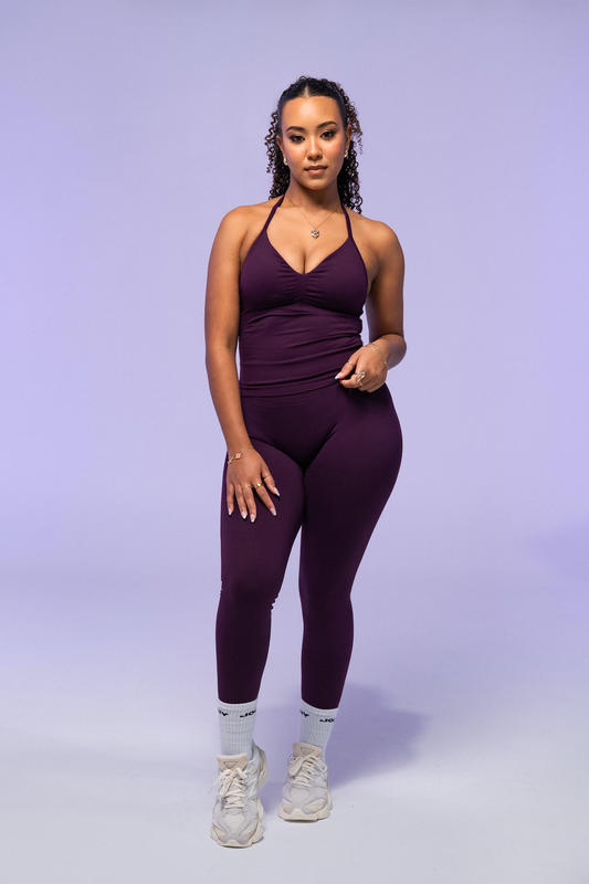 Contour Leggings - Grape