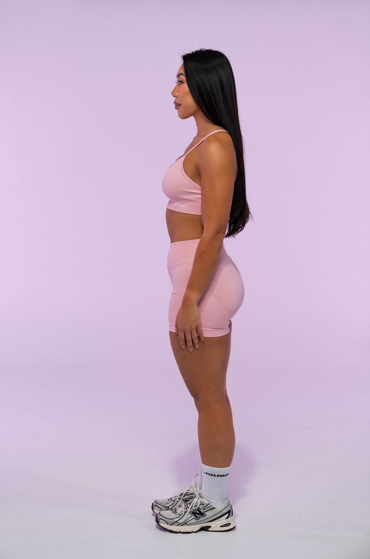 Contour Shorts - Olivia Pink